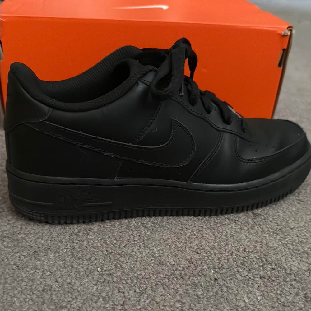 Nike All-Black Air Force 1 Sneakers